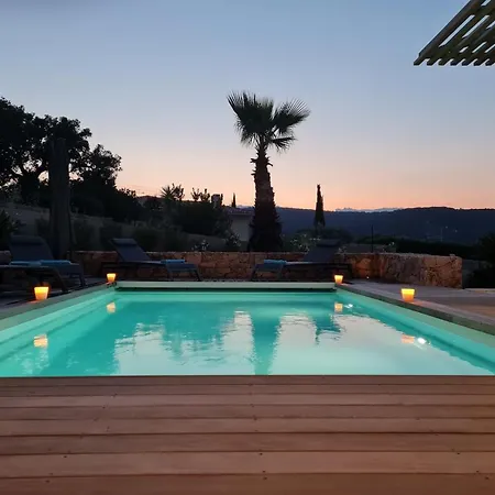 Maria 12 Pers Piscine Chauffee 5 Min En Voiture Villa *