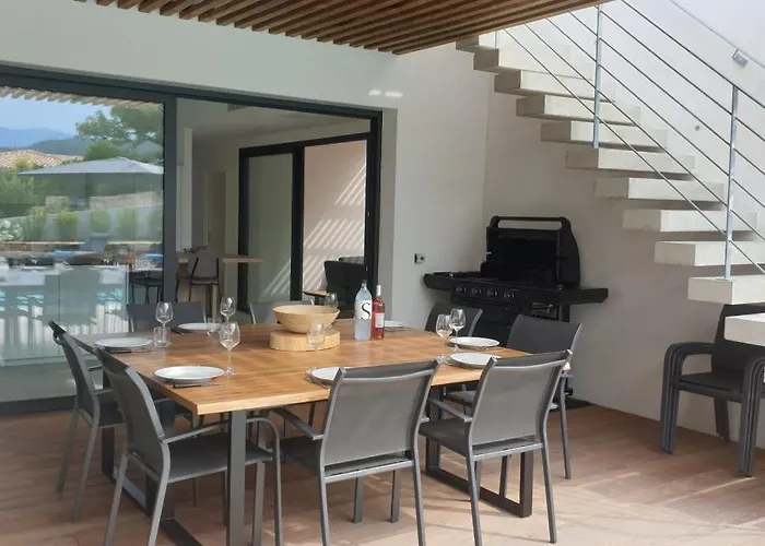 Villa Maria 12 Pers Piscine Chauffee 5 Min En Voiture *